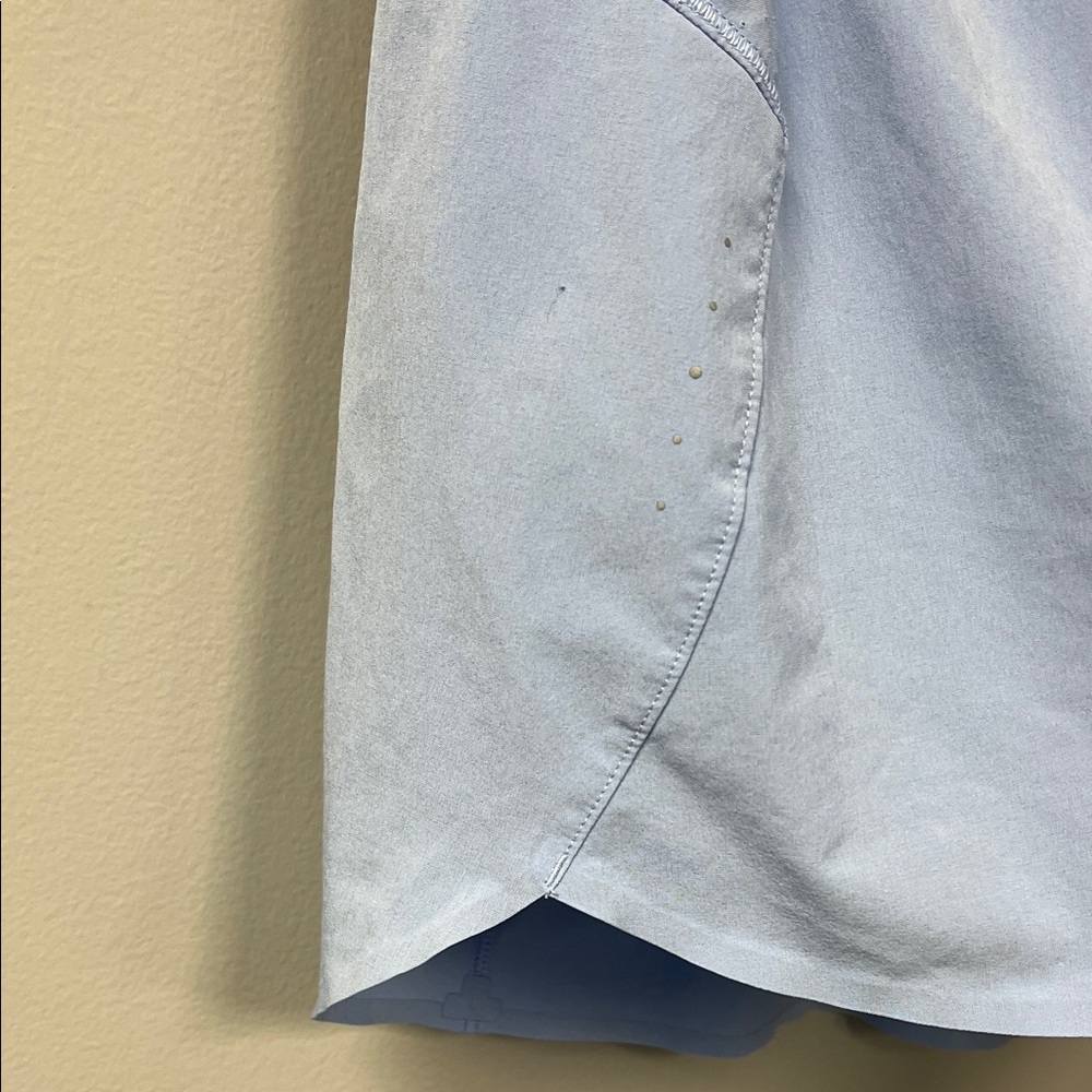 Athleta Pale Blue Performance Skort with Zip Pocket - Picture 5 of 7
